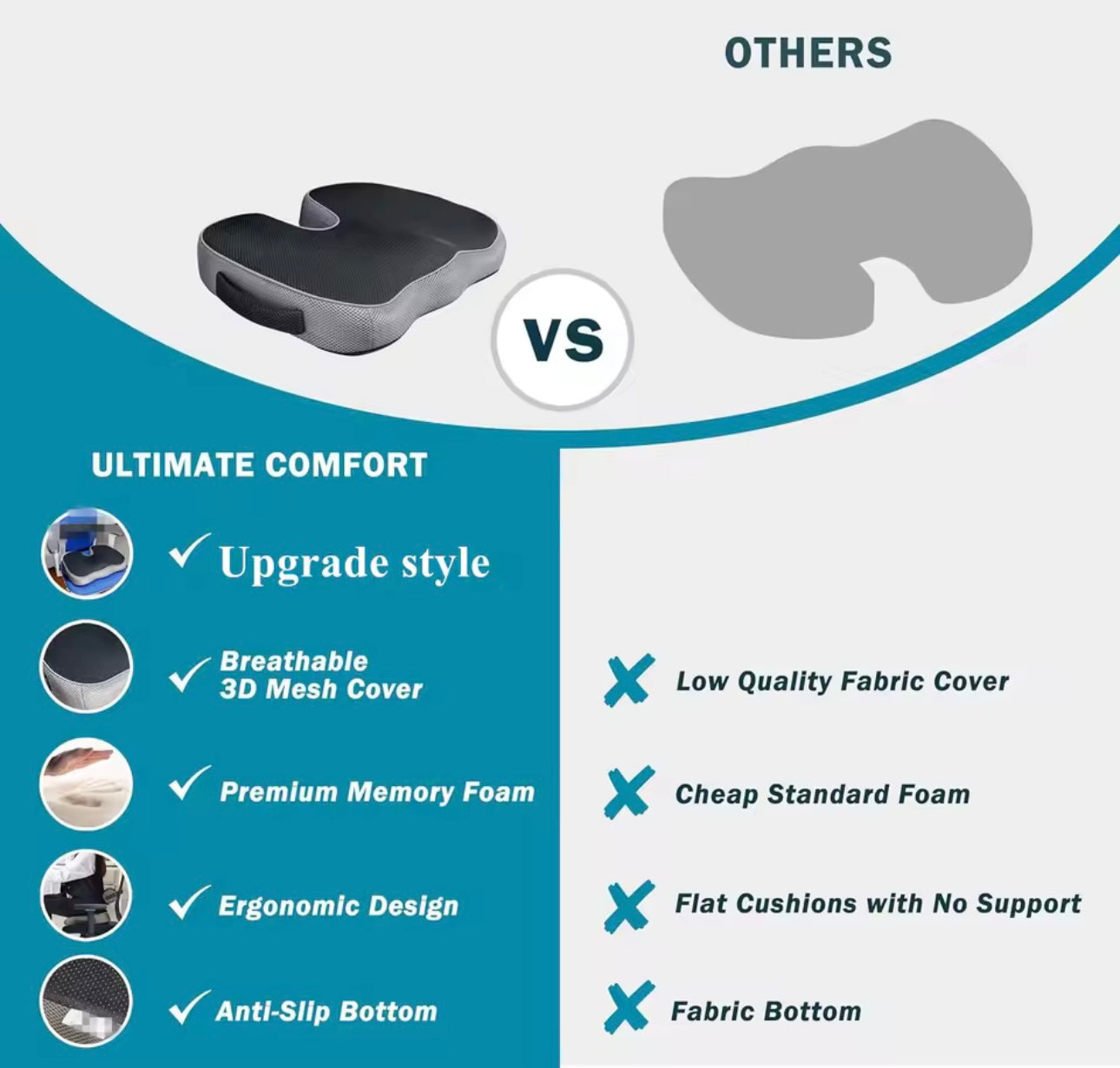 CLOUDSIT™ CUSHION & BACKREST