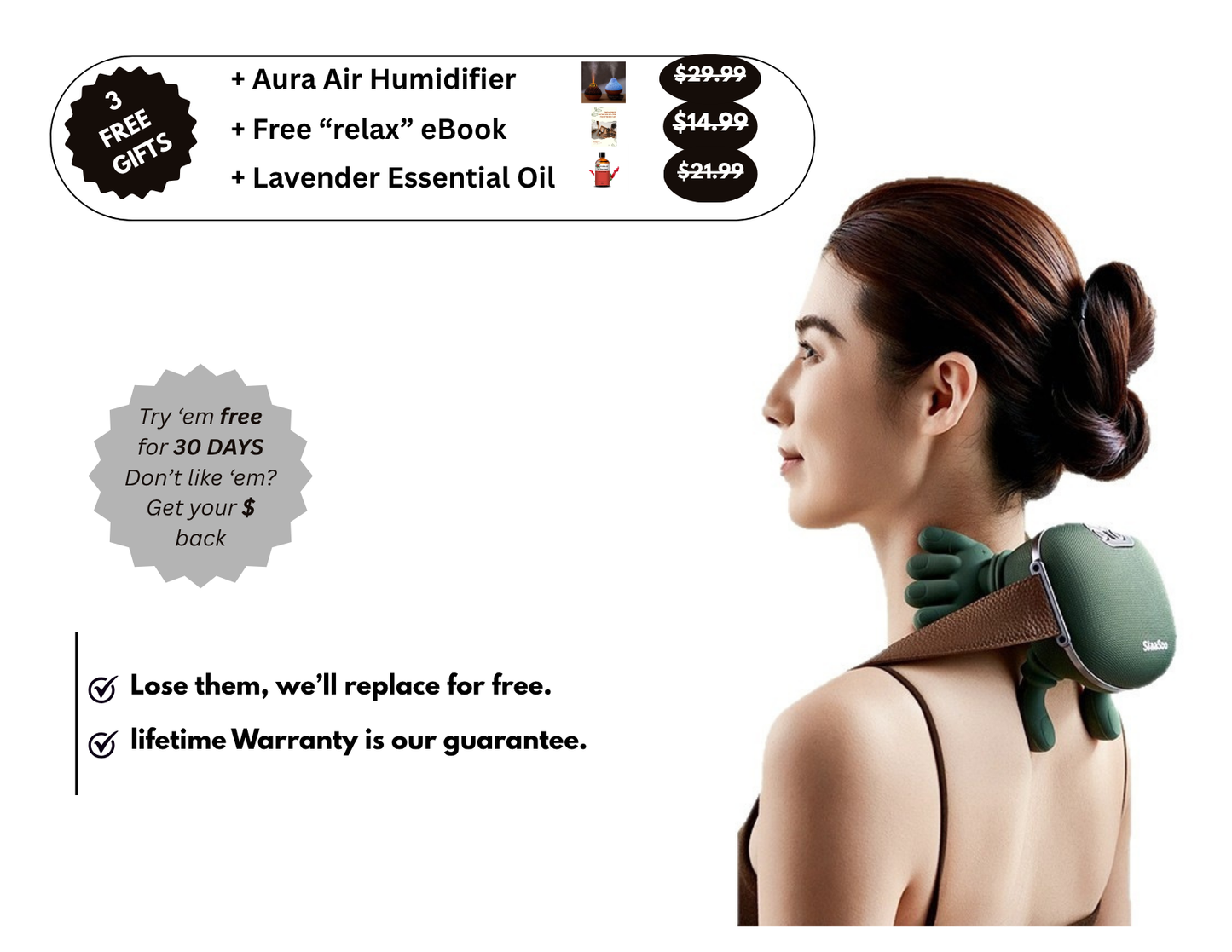 Rechargeable NeckEase Pro