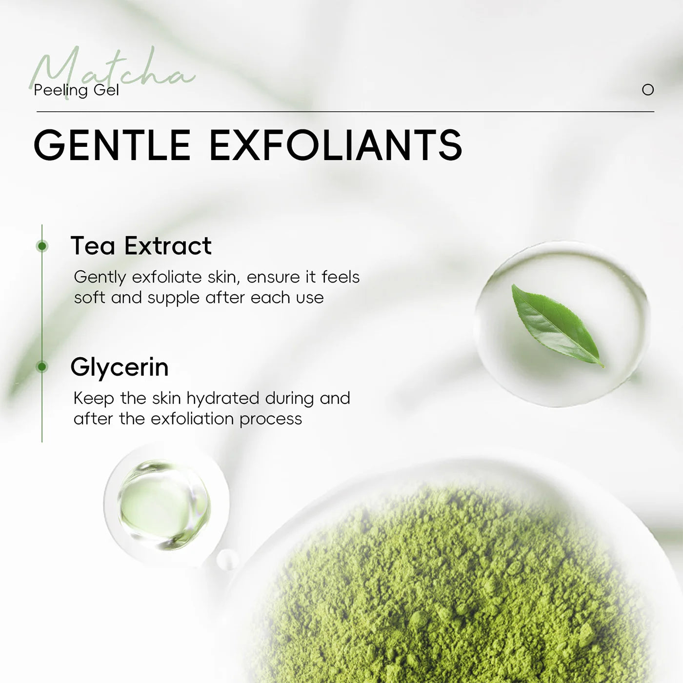 Matcha Skin Repair Gel