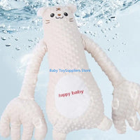 R1WF Automatic Baby Soother Lovely Cartoon Mood Soothing Doll Sleep Helper with Soft Ergonomic Designs for Newborns