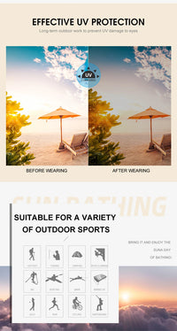 Polarized Small Frame Round Steampunk ND9 Adjustable Dimming Sunglasses Men Light-Reducing Sun Glasses For Fishing Driving UV400