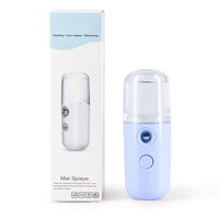 30ml Mini Air Humidifier Nano Facial Sprayer Portable Rechargeable Small Steamer Wireless Nano Personal Face Hydrat Sprayer