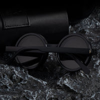 Polarized Small Frame Round Steampunk ND9 Adjustable Dimming Sunglasses Men Light-Reducing Sun Glasses For Fishing Driving UV400