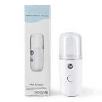 30ml Mini Air Humidifier Nano Facial Sprayer Portable Rechargeable Small Steamer Wireless Nano Personal Face Hydrat Sprayer